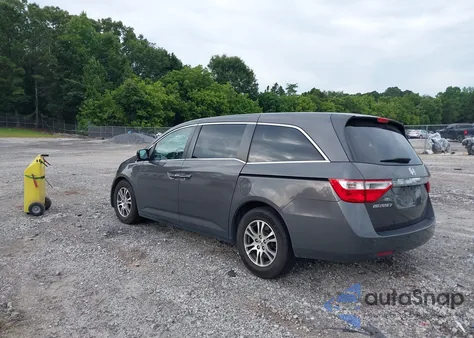 2013 Honda Odyssey Ex from USA, damaged, VIN 5FNRL5H41DB010398